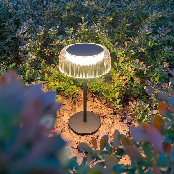 Zuma Line DT33111-LED Lampada solare ricaricabile dimmerabile BLUET LED/2,5W/2000 mAh IP44 nera