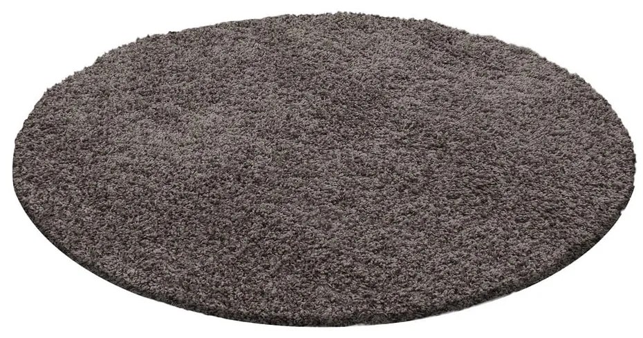 Tappeto rotondo marrone ø 160 cm Life - Ayyildiz Carpets