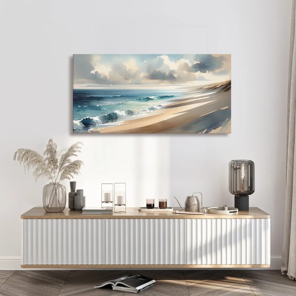 Quadro su tela – Tocco del mare su tela