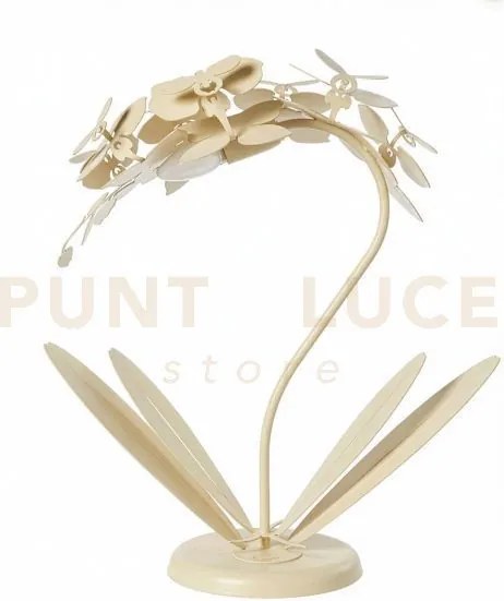 Lampada da tavolo floreale orchidea piccola chantilly