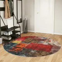 Tappeto Lavabile Multicolore 200 cm Antiscivolo 136636