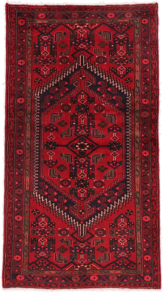 Hamedan Tappeto persiano 100 x 190 (Iran) Annodato A Mano