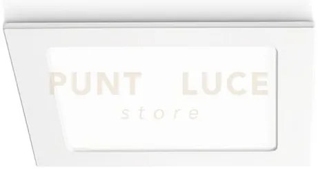 Gfa755c-  faretto da incasso bianco quadrato a led 3000k 1530lm 18w...