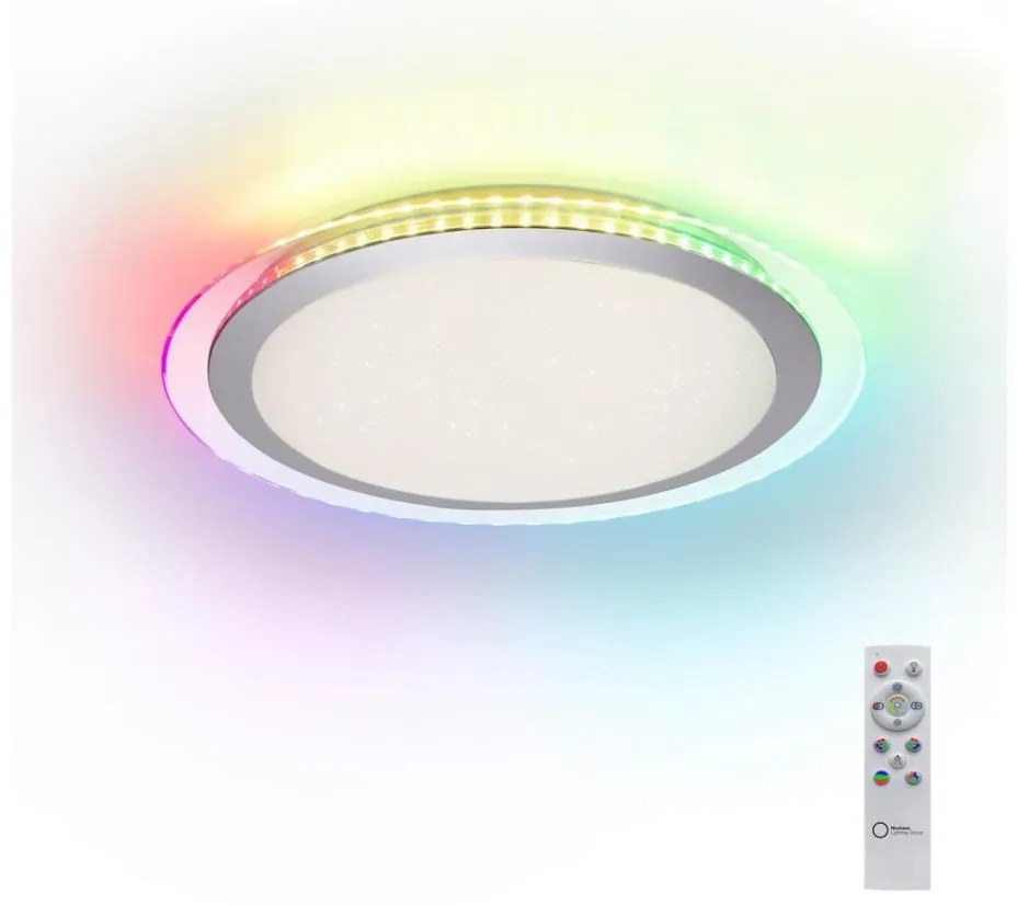 Leuchten Direkt 15411-21- LED RGB Plafoniera dimmerabile CYBA LED/26W/230V