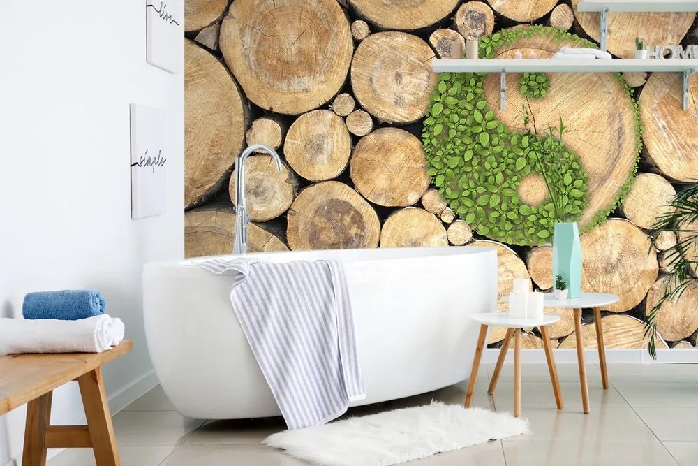 Carta da parati – Yin e Yang in versione eco