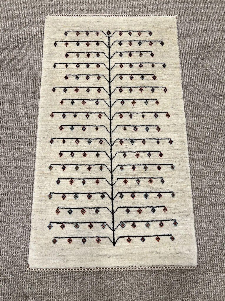 Loribaft Tappeto 60x100 Beige (Iran) Annodato A Mano