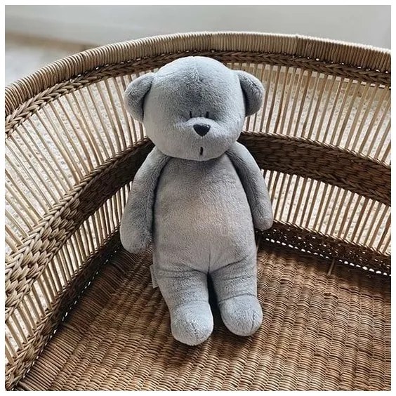 Moonie - Amico di coccole con una melodia e luce orso argento