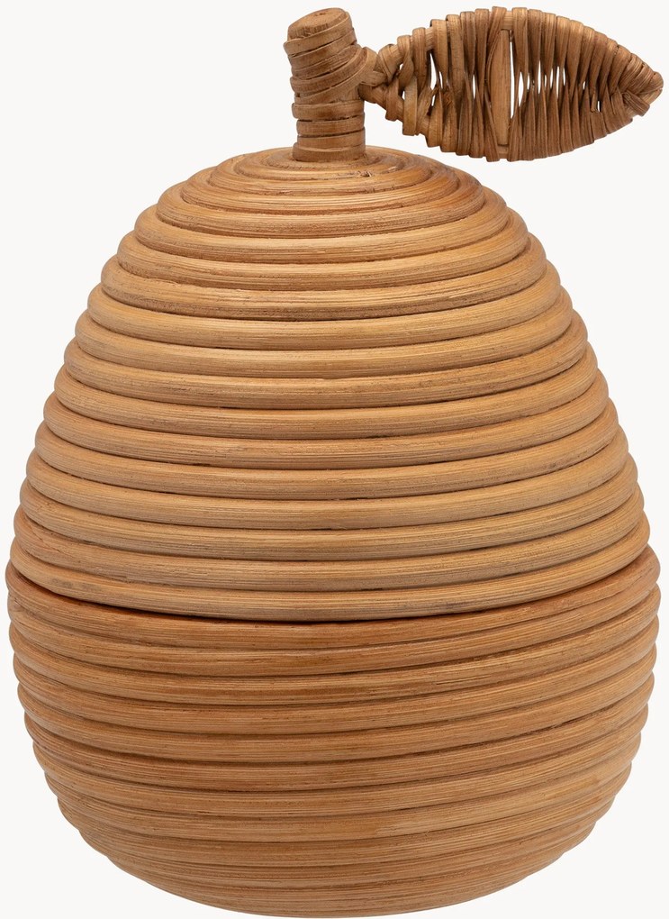 Scatola portaoggetti fatto a mano con coperchio Pear