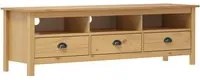 Mobile Porta TV Hill Marrone Miele 158x40x47cm Legno Pinocod mxl 118467