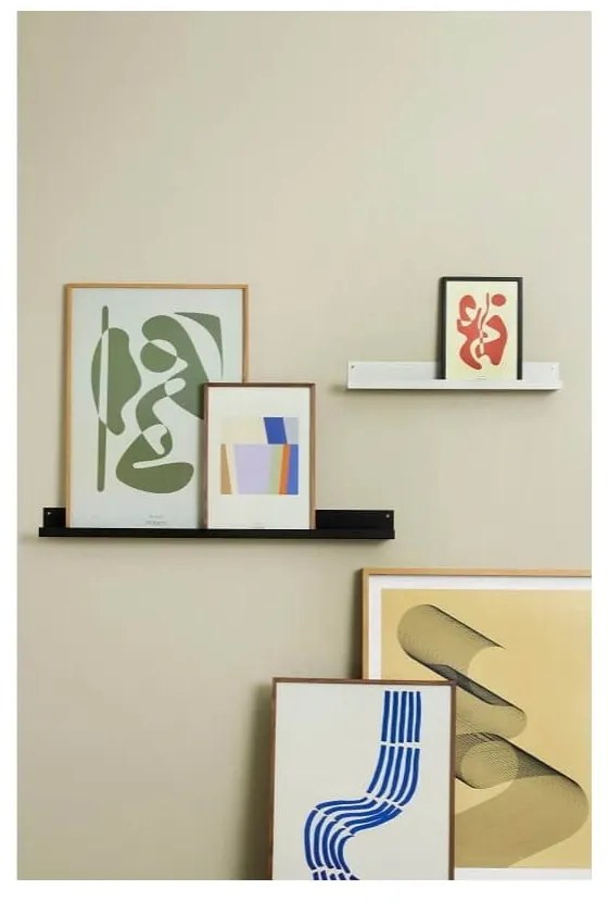 Mensola portafoto bianca in metallo 100 cm Care - Hübsch