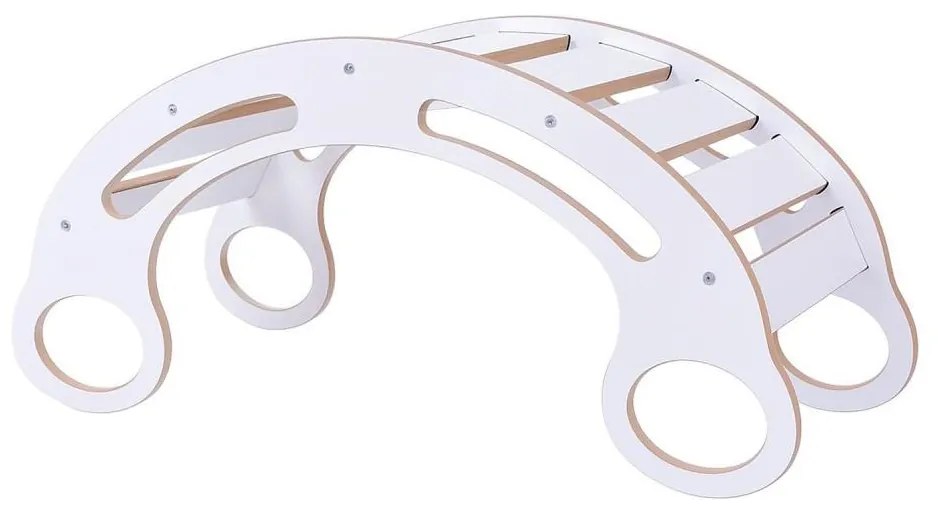 Altalena multifunzione Montessori bianca