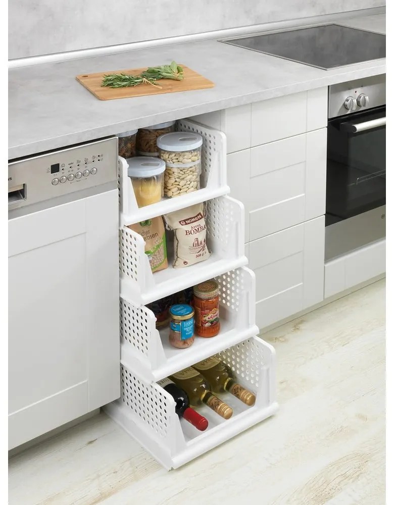 Organizzatori per armadi in plastica in set da 2 - Maximex
