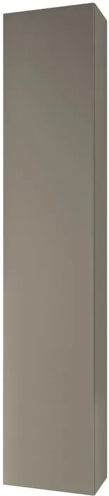 Colonna per mobile bagno Brera 1 anta P 27 x L 30 x H 160 cm laccato opaco grigio londra