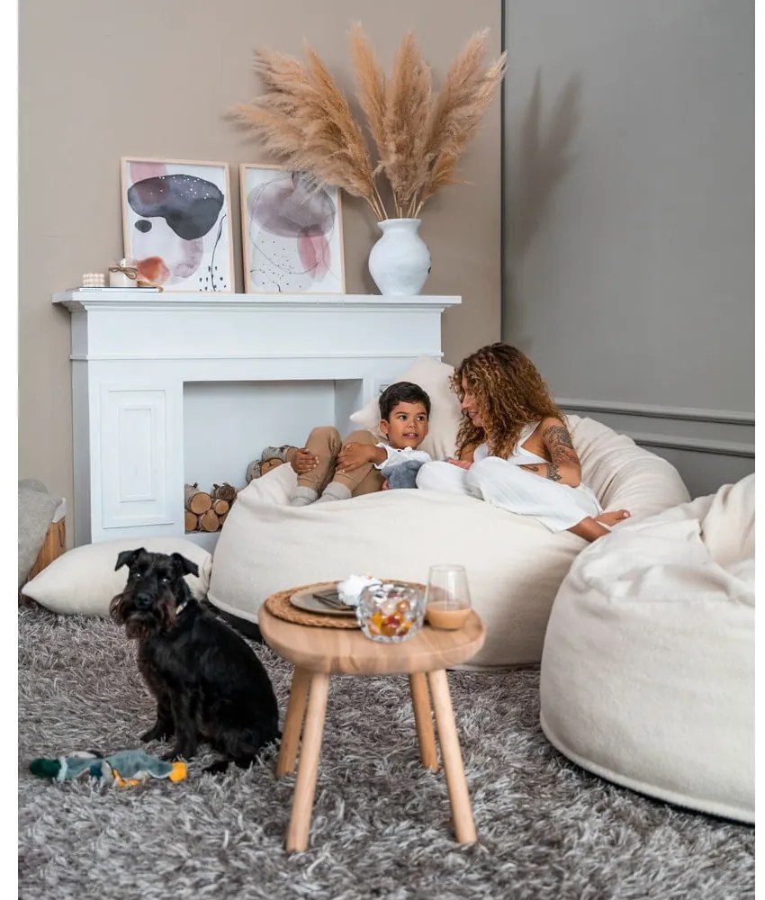 Puof a sacco grigio chiaro Om 135 – SLOWDOWN