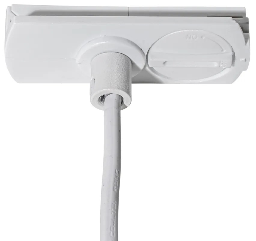 Sistema di illuminazione a binario moderno con 5 luci a sospensione bianco 1 fase - Iconic Frini