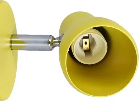 Applique PICARDO 1xE14/40W/230V giallo