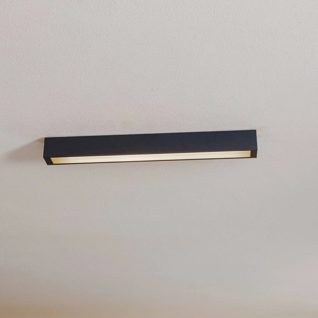 Nowodvorski Lighting Plafoniera Straight grafite 62 cm