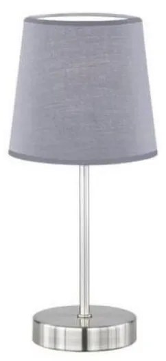 Wofi 8324.01.50.0000 - Lampada da tavolo CESENA 1xE14/42W/230V grigio