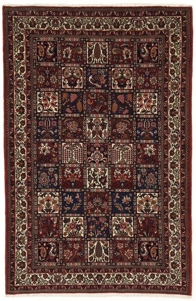 Bakhtiar Tappeto 110x170 (Iran) Annodato A Mano