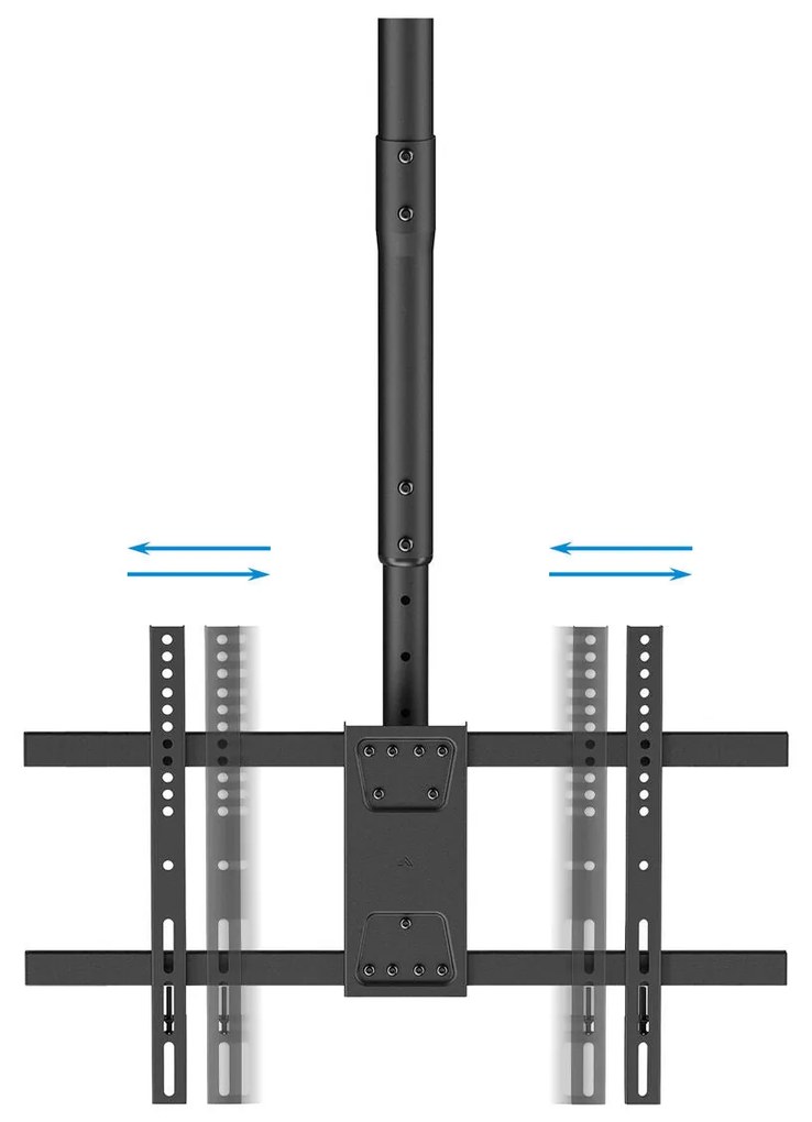 Supporto TV Tda Soffitto TooQ LPCE1186TSLI-B 43" 86" 60 Kg