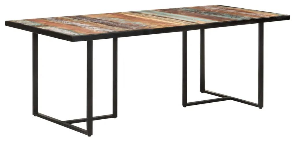 Tavolo da Pranzo 200 cm in Legno Massello di Recupero