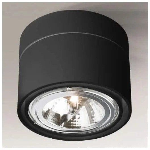 Shilo 1121 - Faretto HIMI 1xGU10/15W/230V nero