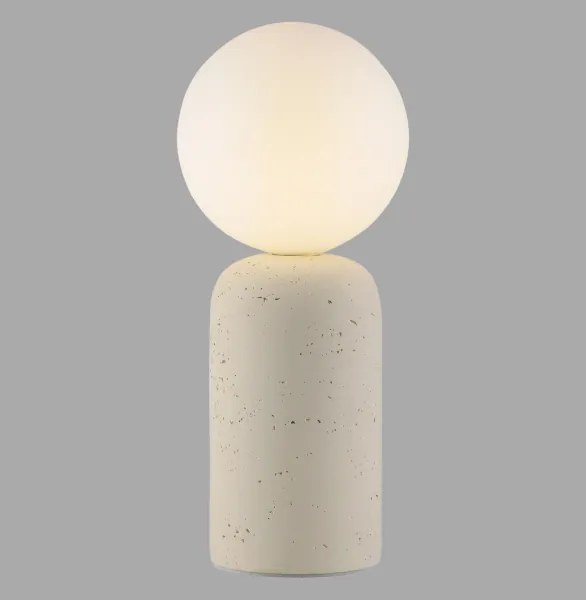 Schöner Wohnen 12543-42 - Lampada da tavolo TRAVENTA 1xG9/10W/230V cemento