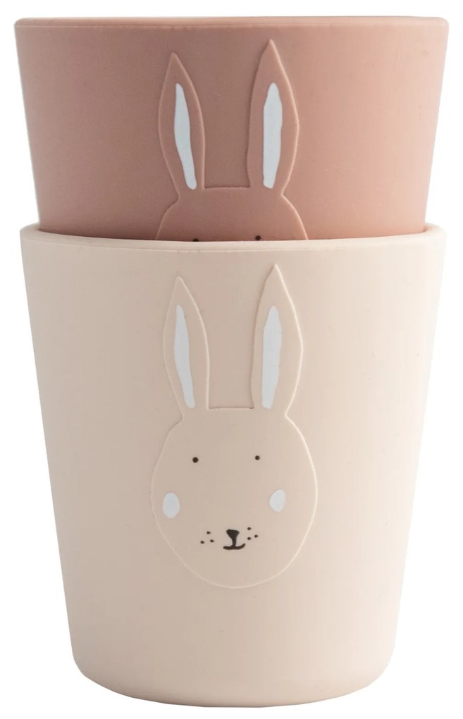Tazza in silicone 2 pezzi Mrs. Rabbit