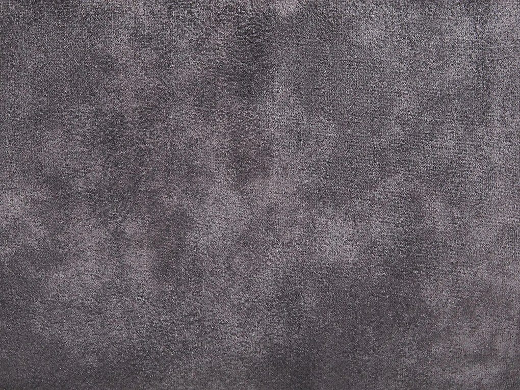 Pouf animaletto in velluto grigio DOGGY Beliani