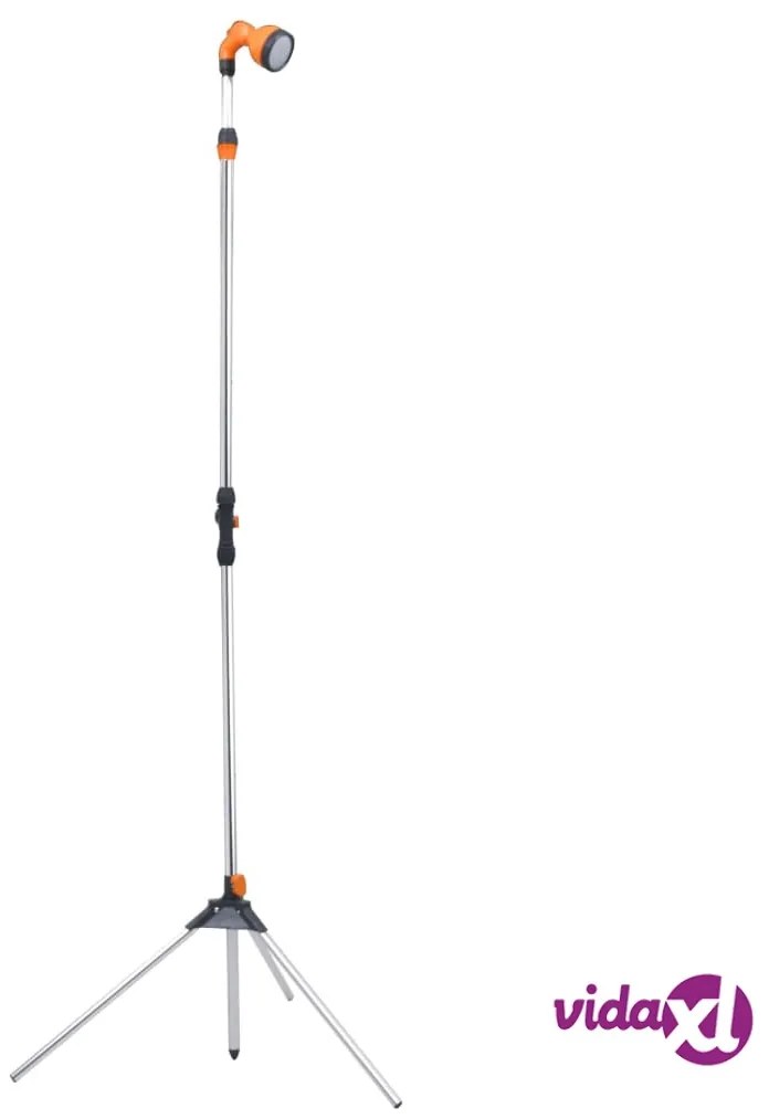 vidaXL Doccia da Giardino con Treppiede 221 cm in Alluminio