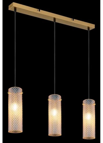 Globo 15775-3H - Lampadario a sospensione con filo KAROLO 3xE14/40W/230V