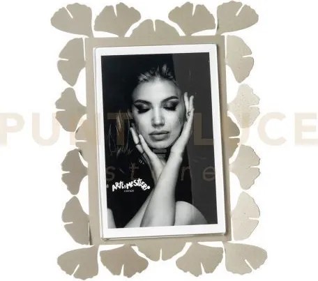 Portafoto ginkgo piccolo sabbia