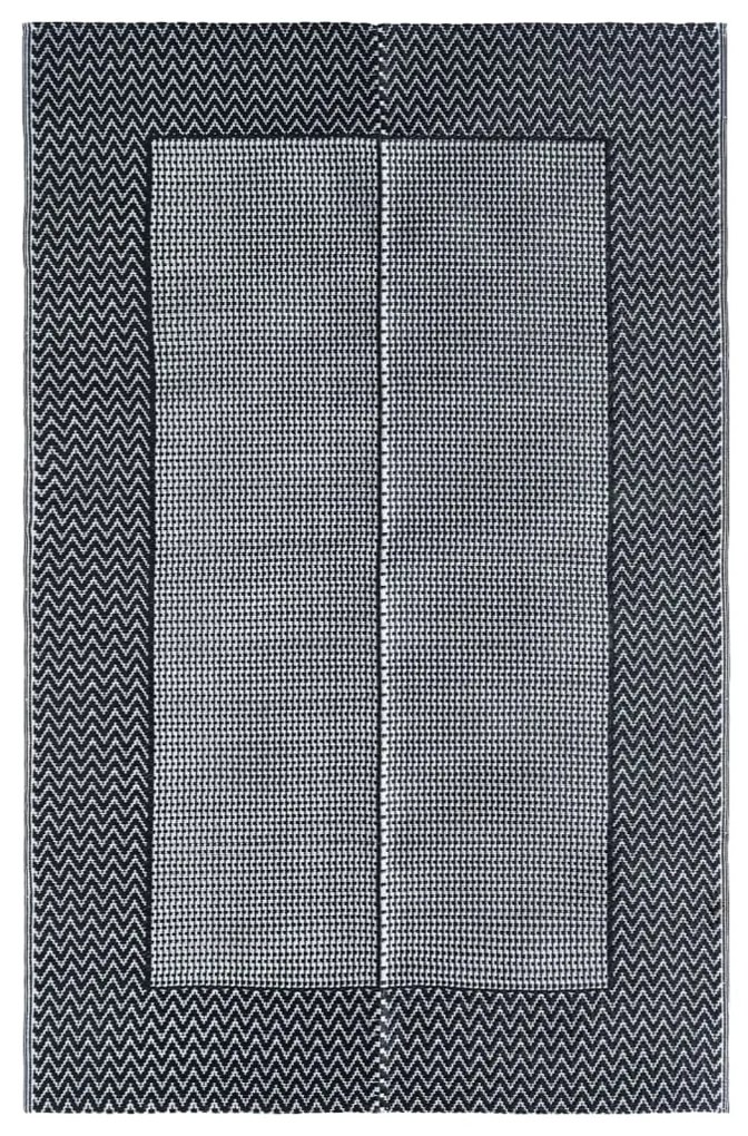 Tappeto Da Esterni Arakıl Grigio 120x180 Cm İn Pp /