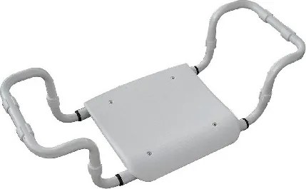 Sedile p vasca polipropilene regolabile senza schienale telaio bianco