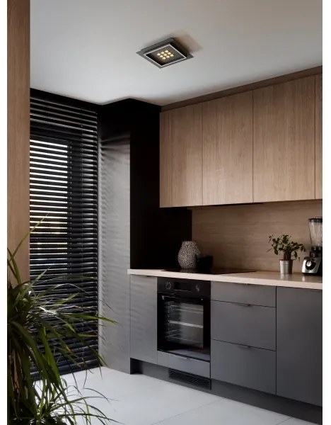 Eglo 901192 - Plafoniera LED dimmerabile BALAZOTE LED/21,4W/230V nero +RC