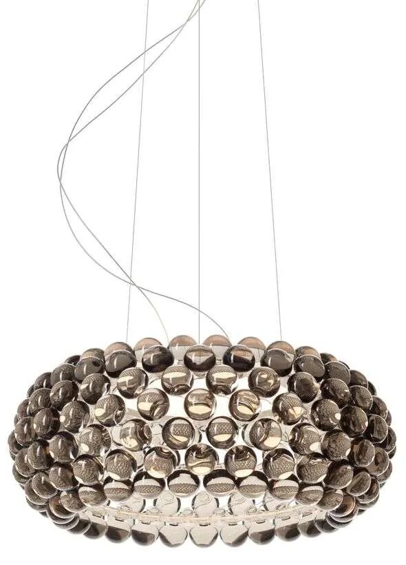 Foscarini - Caboche Plus LED Medio Lampada a Sospensione Grigio Foscarini