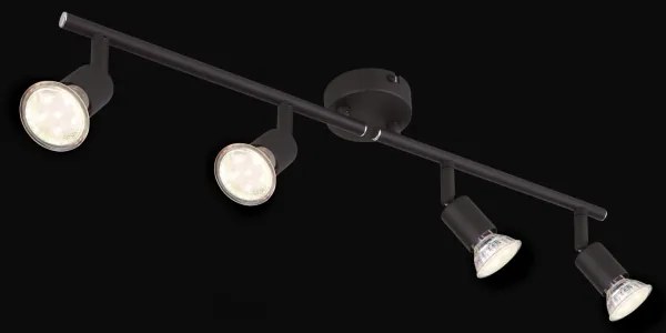 GLOBO 57382-4L - Faretto LED OLIWA 4xGU10/3W/230V