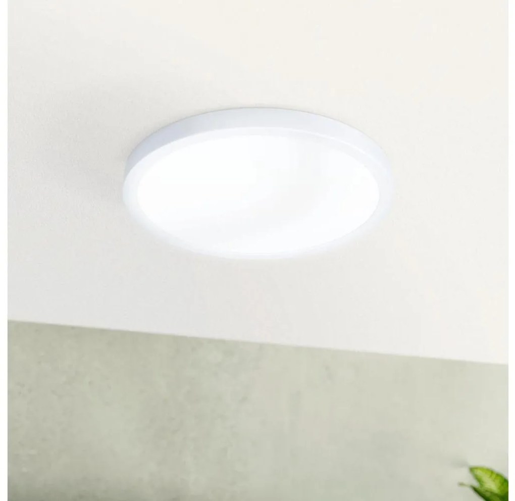 Eglo 30891 - Plafoniera da bagno LED FUEVA LED/20,5W/230V IP44 bianca