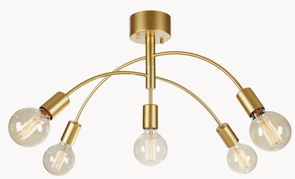 Lampada da soffitto grande in metallo Cygnus