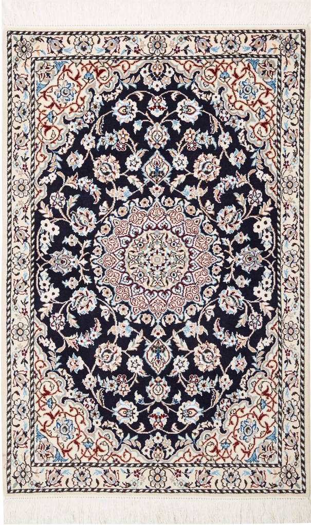 Nain Tappeto 80x120 (Iran) Annodato A Mano