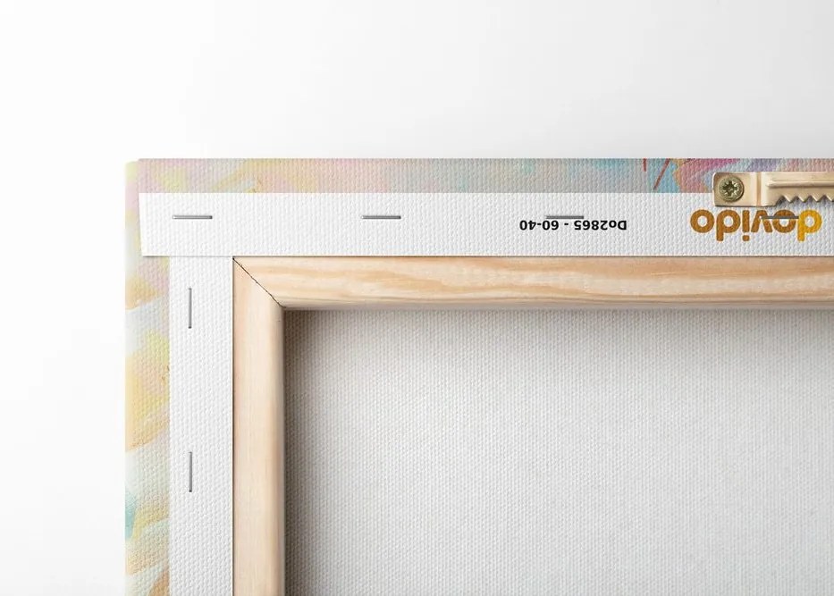 Stampa su tela – Tigre con imitazione di pittura