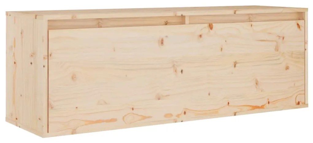Mobili porta tv 6 pz in legno massello di pino