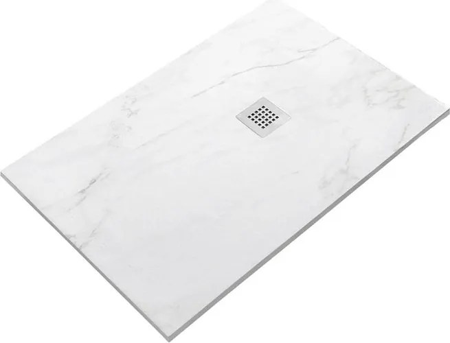 Piatto doccia SANYCCES in resina STRATO bianco L 70 x L 180 cm