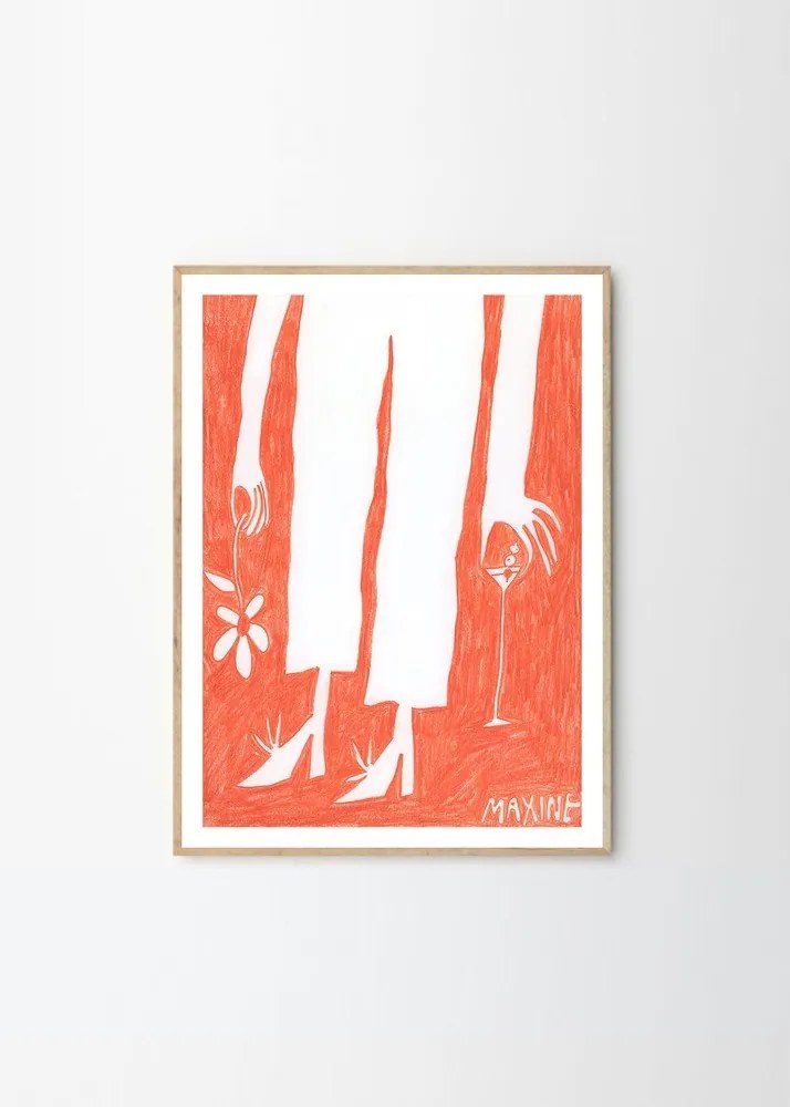 Poster 30x40 cm Sunday at Five – Maxine McCrann – The Poster Club