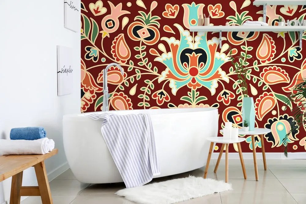 Carta da parati – Ornamento popolare