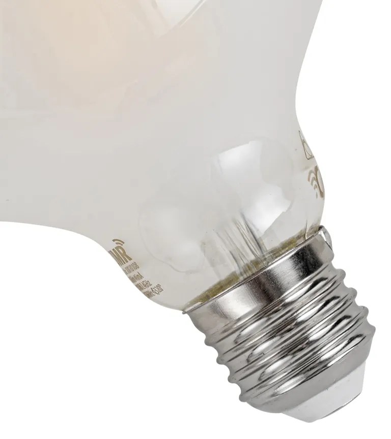 Lampadina LED dimmerabile E27 G95 Fumé 7W 806 lm 2700-6500K