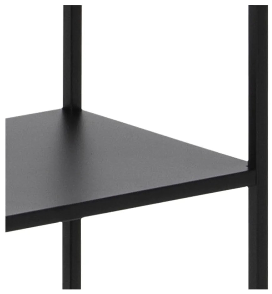 Libreria nera in metallo 70x185 cm Newcastle - Actona
