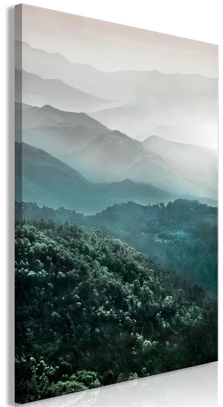 Quadro Beautiful Tuscany (1 Part) Vertical  Colore Grigio, Dimensioni e Misure 40x60