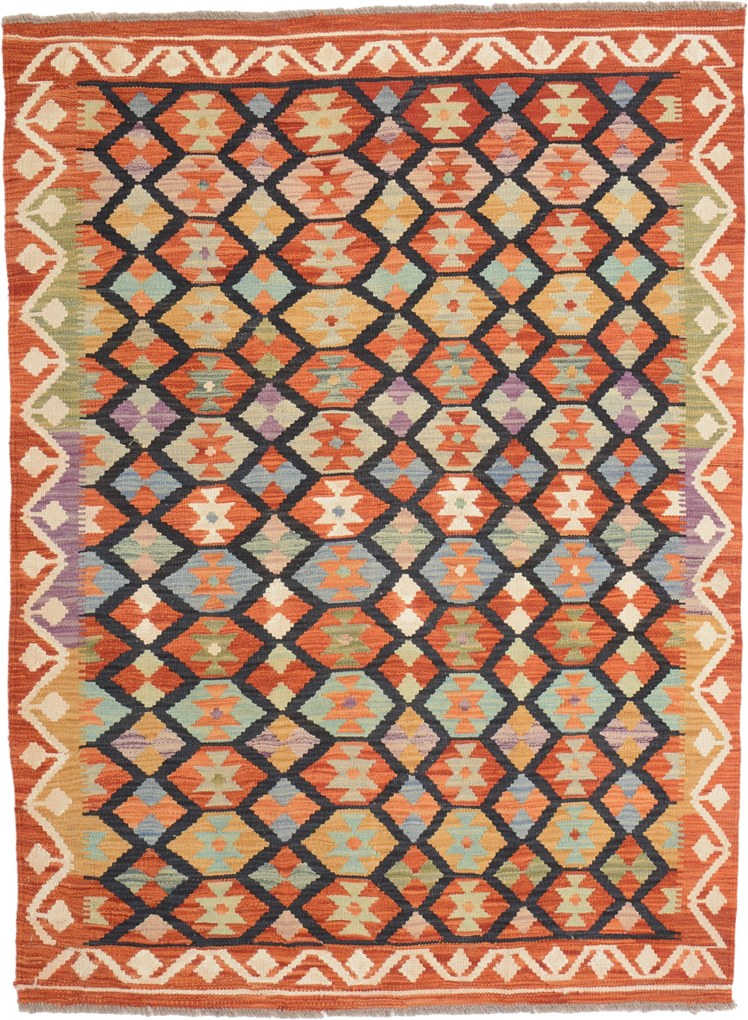 Kilim Tappeto orientale 170 x 130 (Pakistan) Annodato A Mano