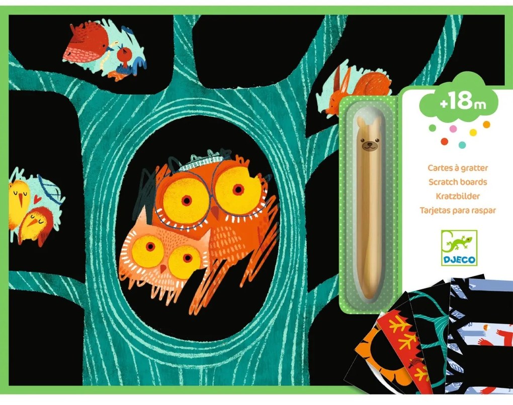 Carte da grattare - A tema animali